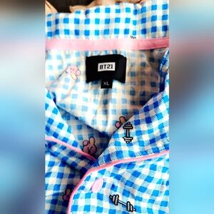 Line Friends exclusive and no longer in production -BT21 COOKY XLARGE PAJAMA SET